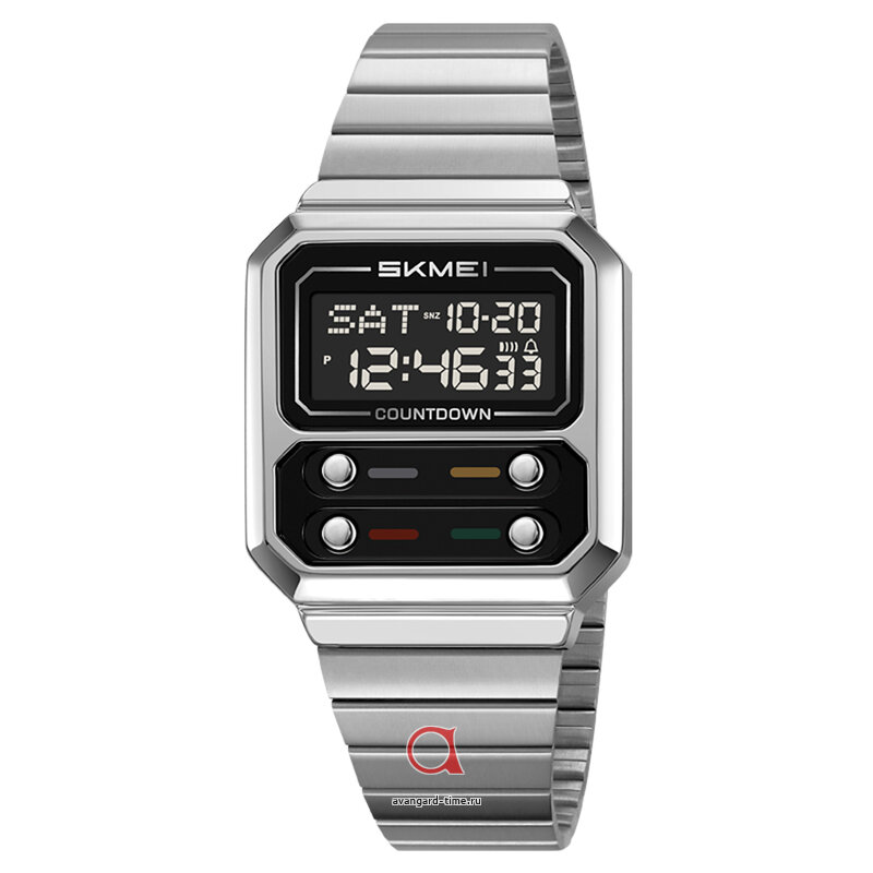 �������� ���� Skmei 2448SIBK silver-black ������ �����