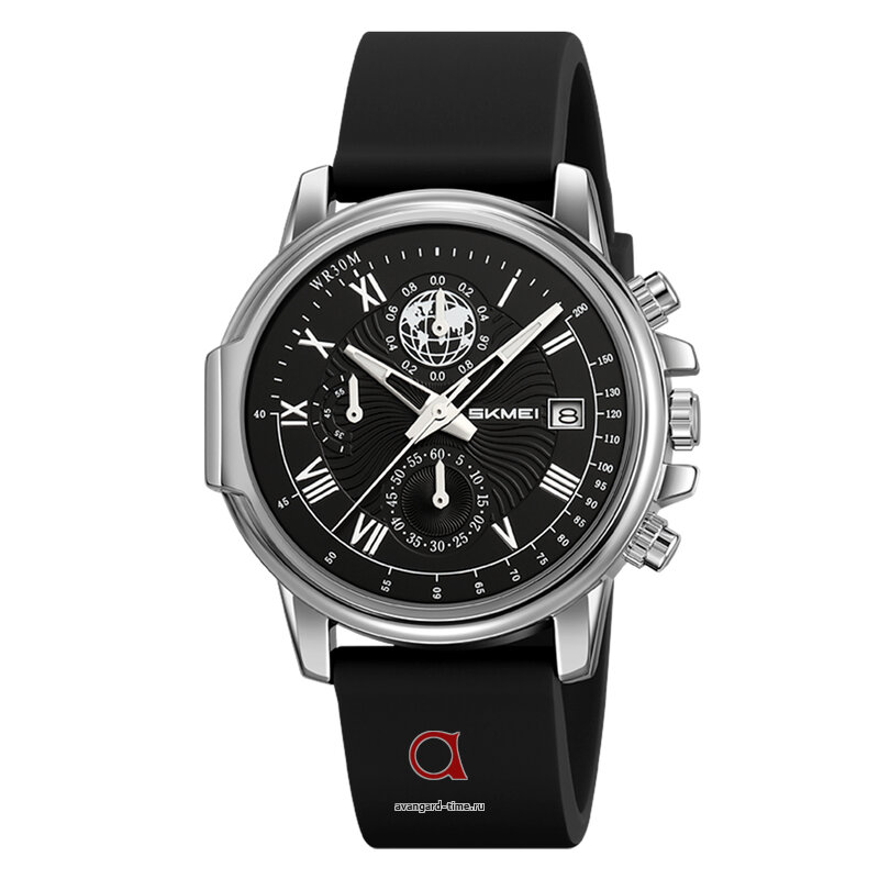 �������� ���� Skmei 2468SIBK silver/black ������ �����