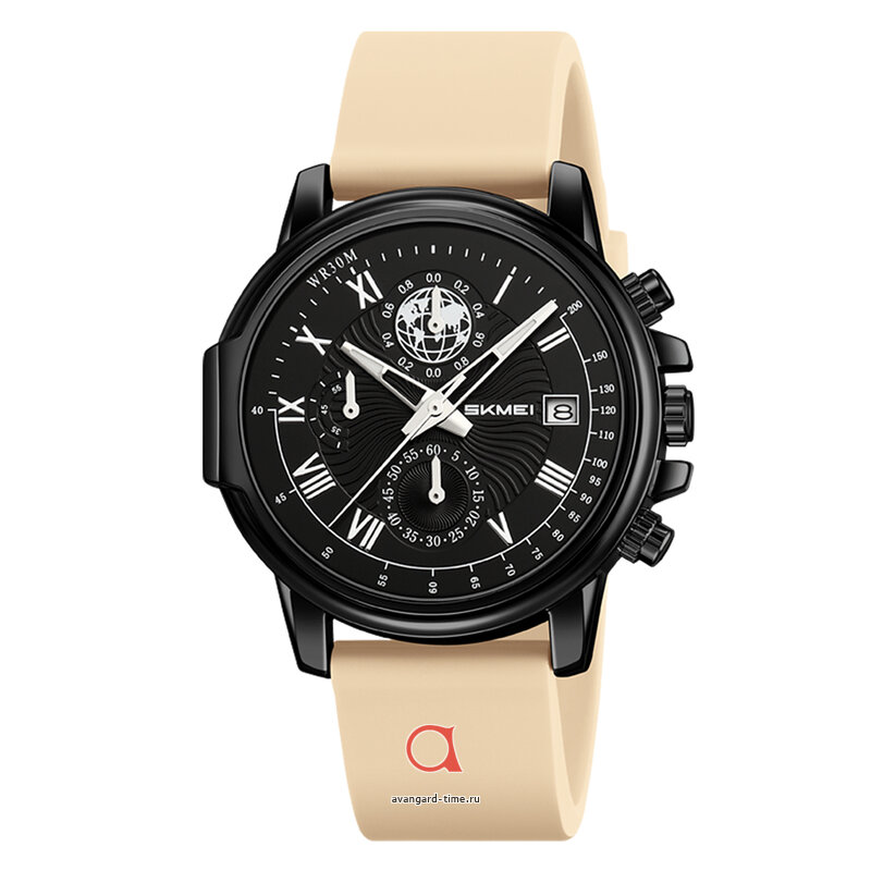 �������� ���� Skmei 2468BKAT black/apricot ������ �����