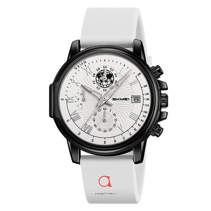 �������� ���� Skmei 2468BKWT black/white ������ �����