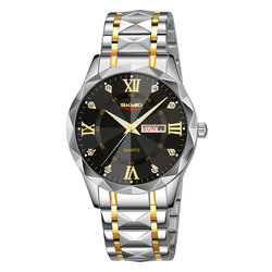 Skmei 9369TGDBK silver/gold/black