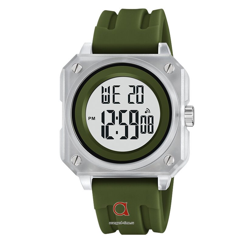 �������� ���� Skmei 2488WTAG white/army green ������ �����