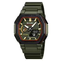 Skmei 2438AG army green