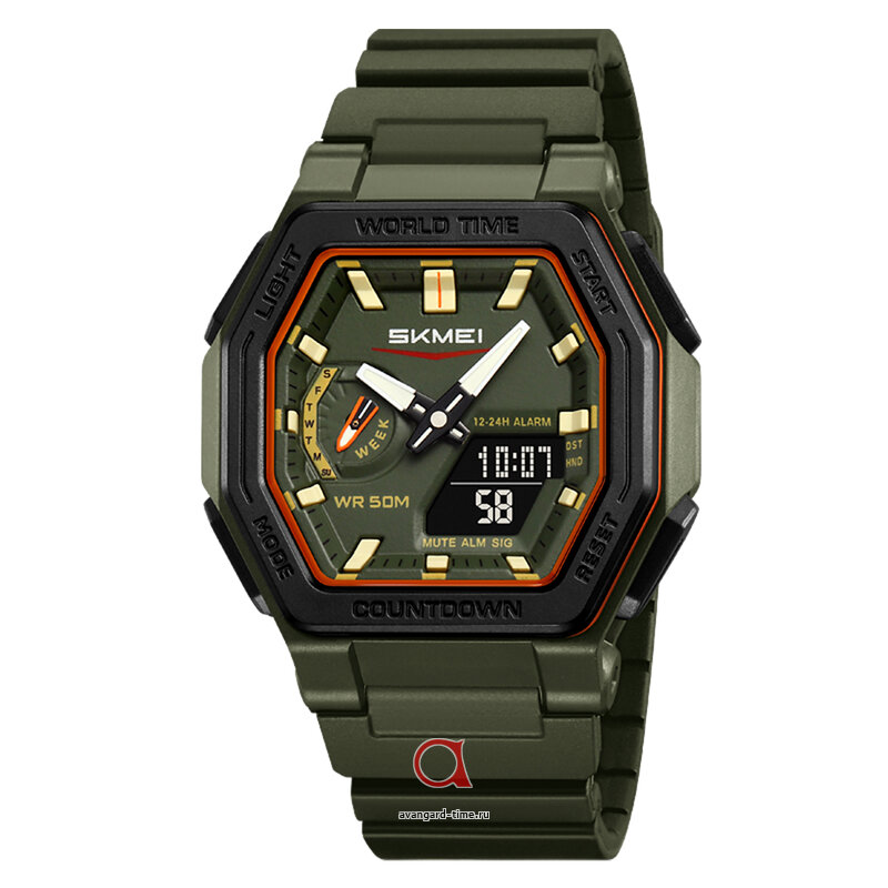 �������� ���� Skmei 2438AG army green ������ �����