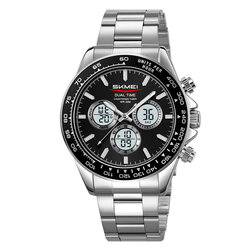 Skmei 2505SSIBK silver/black-steel