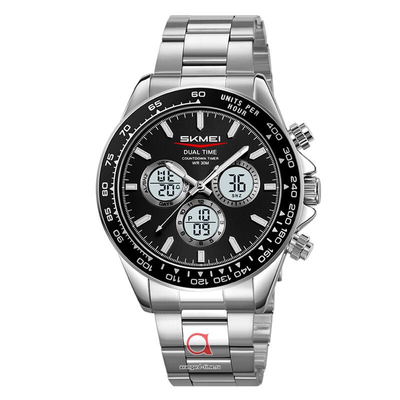 �������� ���� Skmei 2505SSIBK silver/black-steel ������ �����