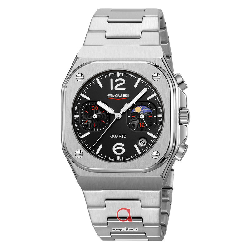 �������� ���� Skmei 9368SIBK silver/black ������ �����