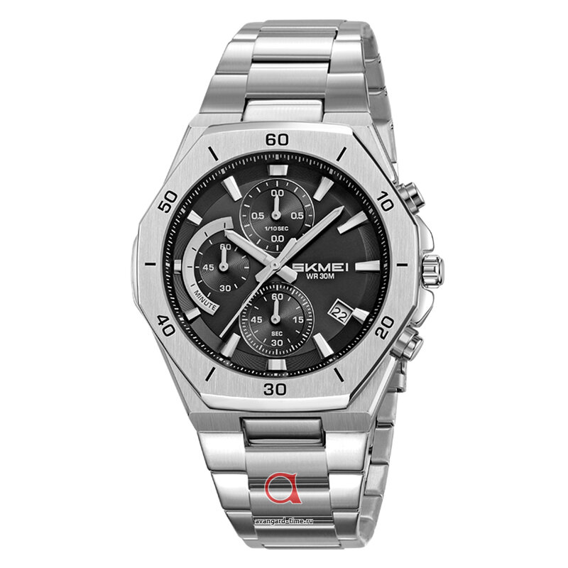 �������� ���� Skmei 2452SIBK silver/black ������ �����