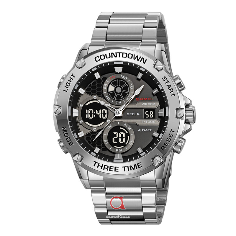 �������� ���� Skmei 2502SSI silver-steel ������ �����