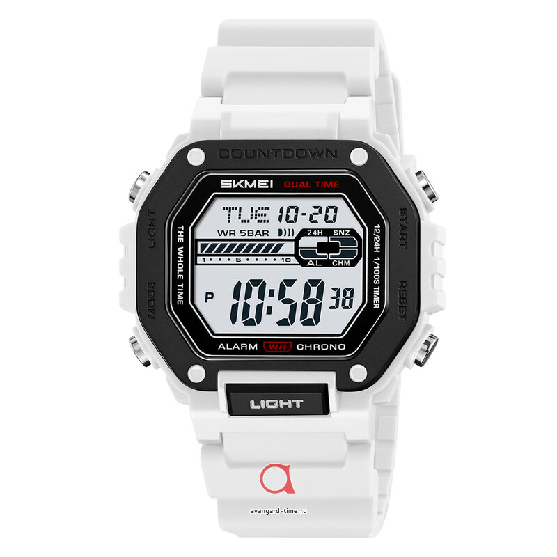 �������� ���� Skmei 2523WT white ������ �����