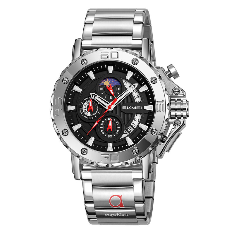 �������� ���� Skmei 9344SIBK silver/black ������ �����