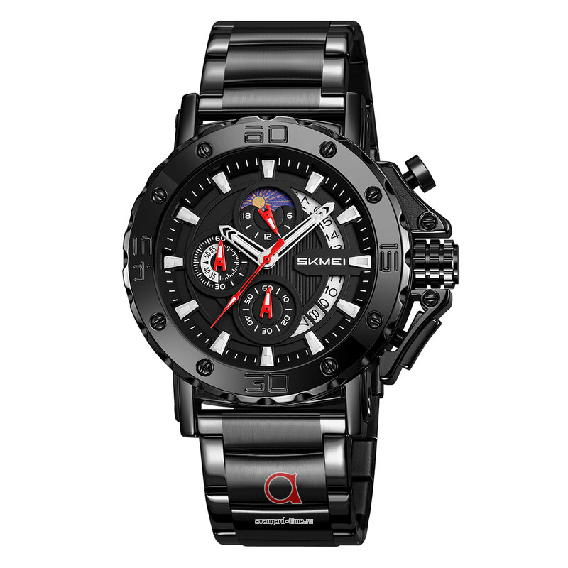 �������� ���� Skmei 9344BKBK black/black ������ �����