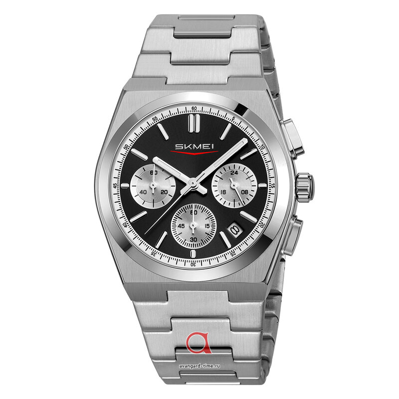 �������� ���� Skmei 9371SIBK silver/black ������ �����