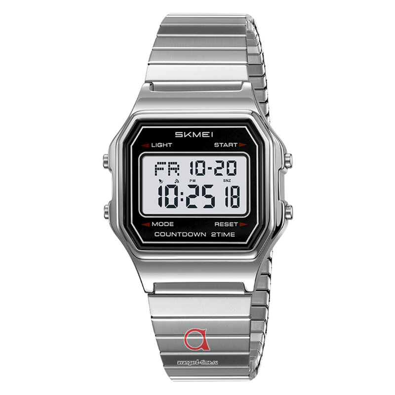 �������� ���� Skmei 2465SPSI silver(sprine strap) ������ �����