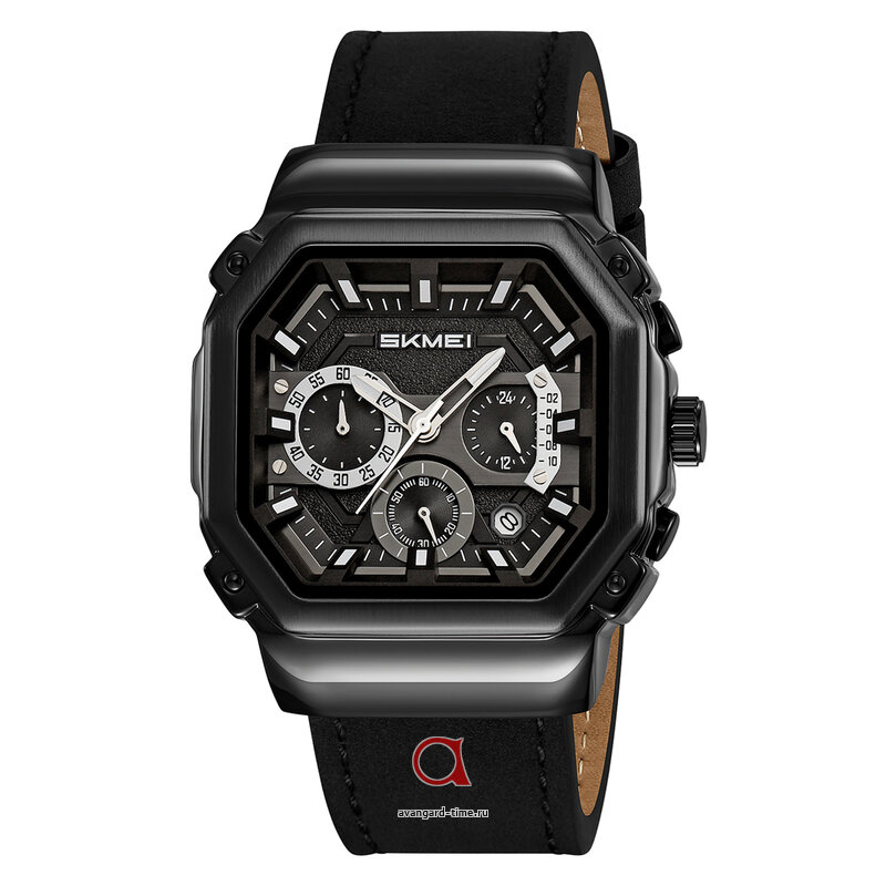 �������� ���� Skmei 2518LBKBK black/black-leather ������ �����