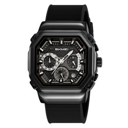 Skmei 2518PBKBK black/black-silica gel