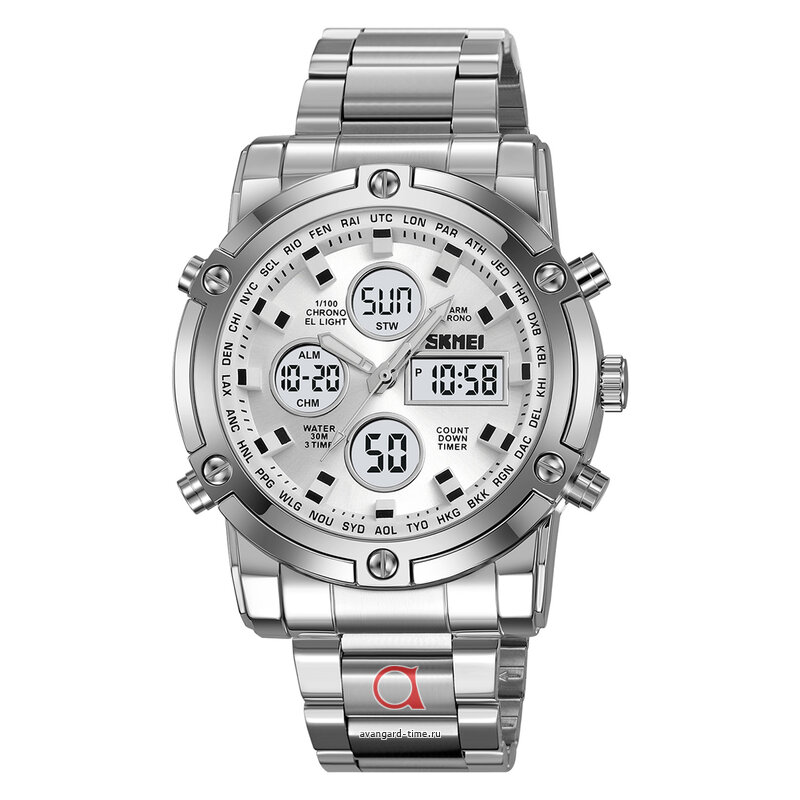 �������� ���� Skmei 2556SI silver ������ �����