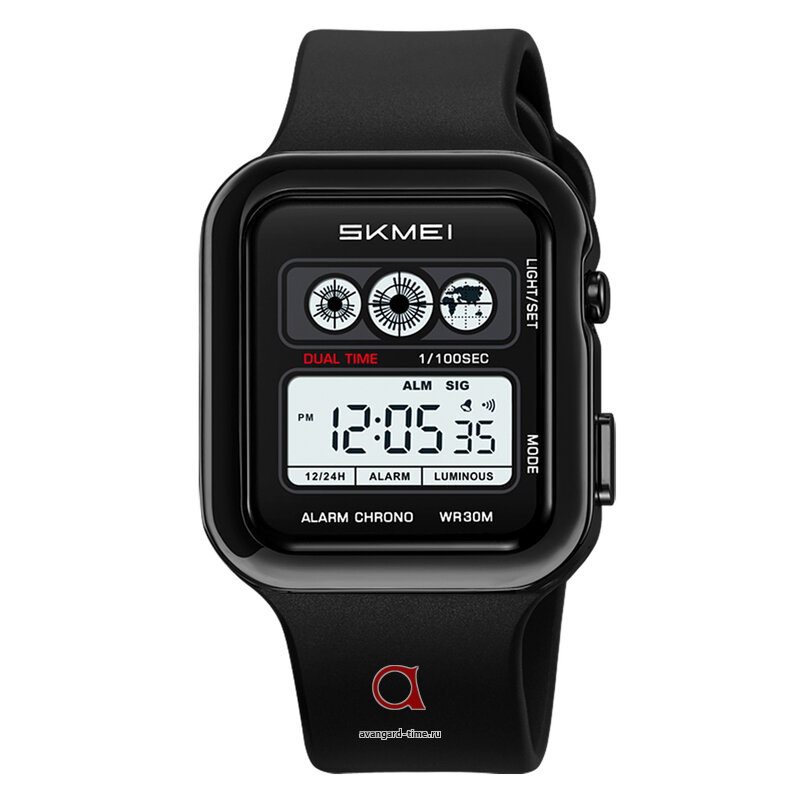 �������� ���� Skmei 2504PBK black-tpu ������ �����