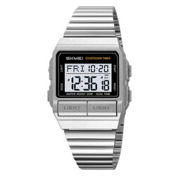 Skmei 2475SSI silver (steel strap)