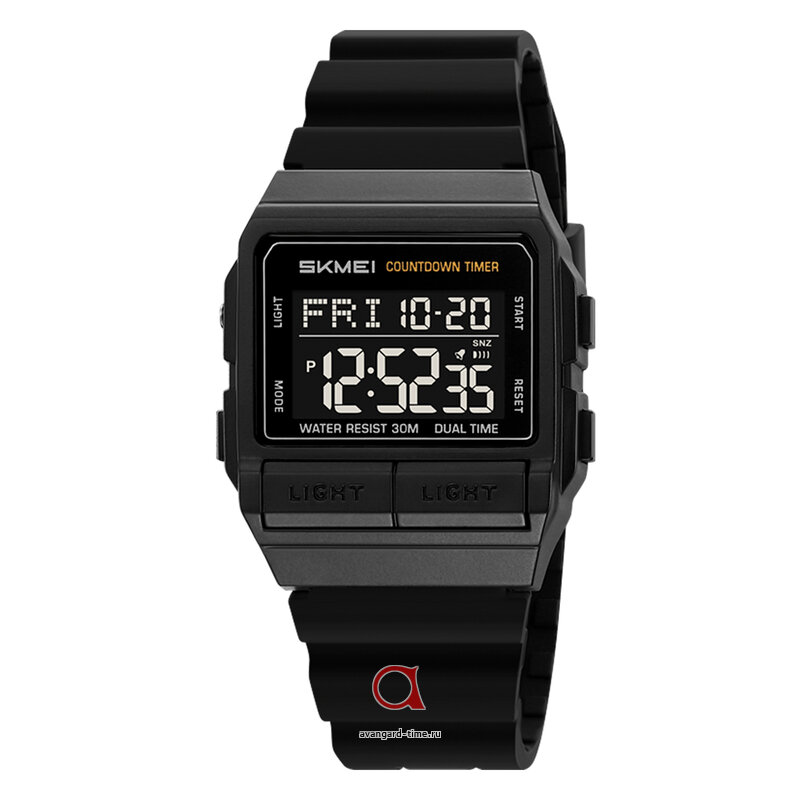�������� ���� Skmei 2475PBKBK black-black (silica gel strap) ������ �����