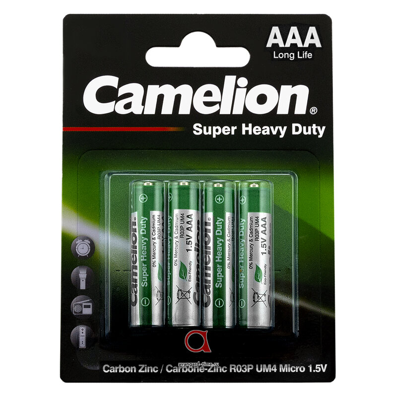 ��������� ��� ����� Camelion R03/4BL Super Heavy Duty ������ �����