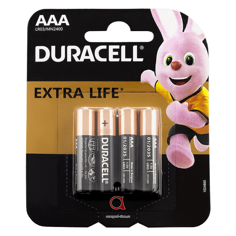    DURACELL LR03 Extra Life MN2400/4BL  