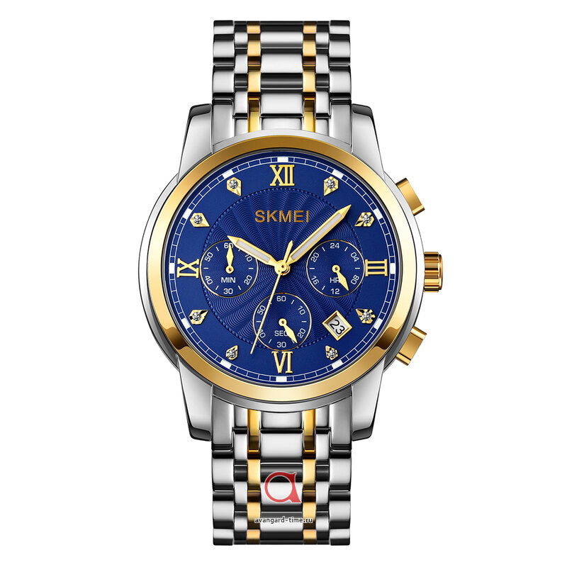 �������� ���� Skmei 1904TGDBU silver/gold-blue ������ �����