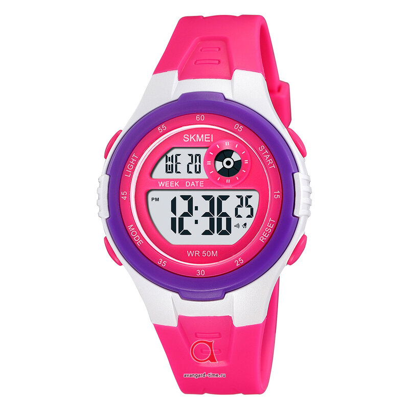 �������� ���� Skmei 2280WTRS white/rose red ������ �����