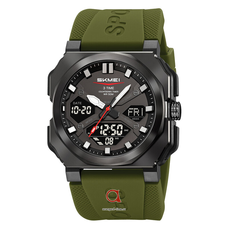 �������� ���� Skmei 2418AG army green ������ �����