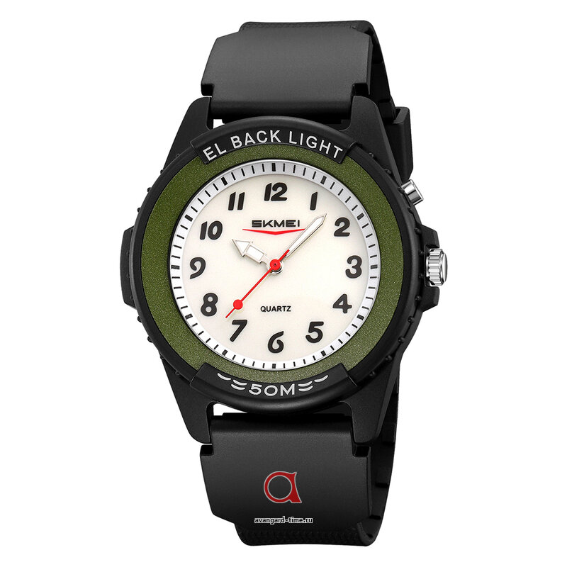 �������� ���� Skmei 2433BKGN-AC black/green-number ������ �����