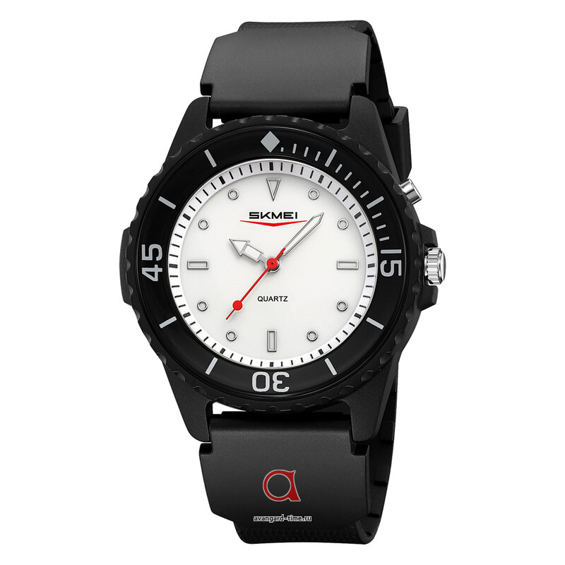 �������� ���� Skmei 2433BKWT black/white-line ������ �����