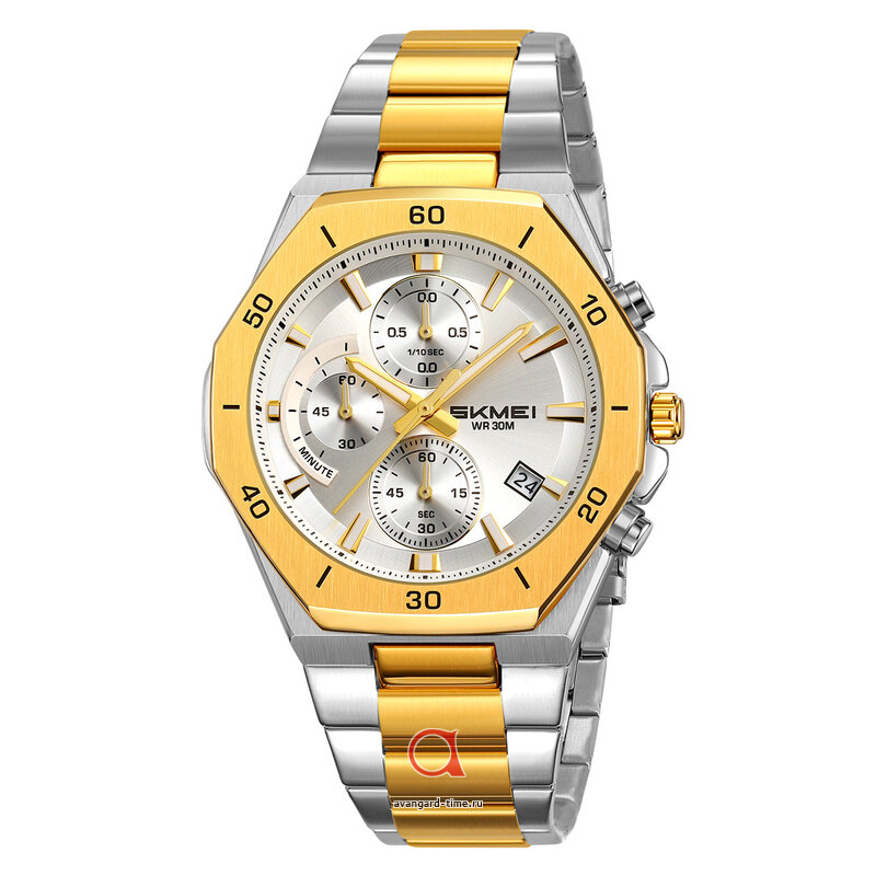 �������� ���� Skmei 2452TGDSI silver gold/silver ������ �����