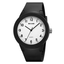 Skmei 2469BKWT-AC black/white-numer