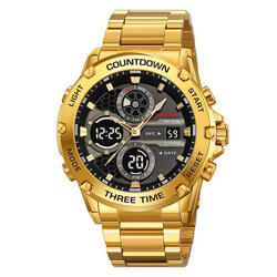 Skmei 2502SGD gold-steel