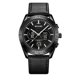 Skmei 2503LBKBKBK black/black/black-leather