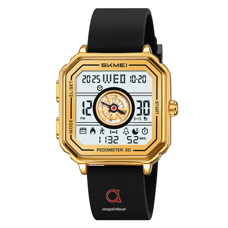 �������� ���� Skmei 2507PGD gold (silica gel strap) ������ �����