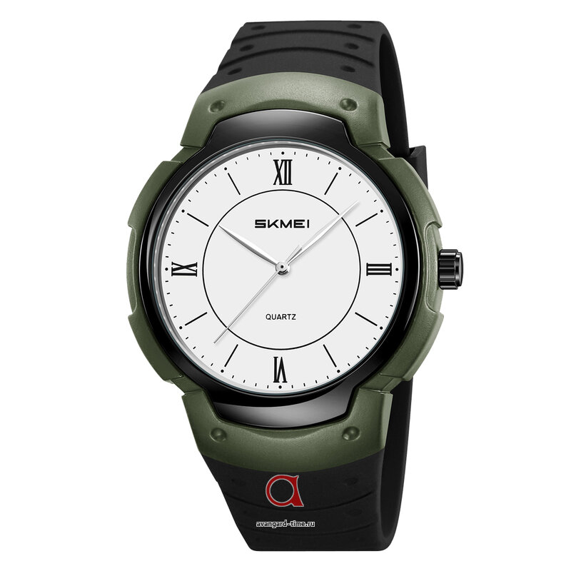 �������� ���� Skmei 2532AGWT army green/white-roman ������ �����