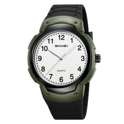 Skmei 2532AGWT-AC army green/white-number