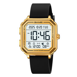 Skmei 2559PGD gold (silica gel strap)