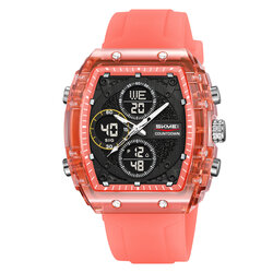 Skmei 2602RD red-transparent