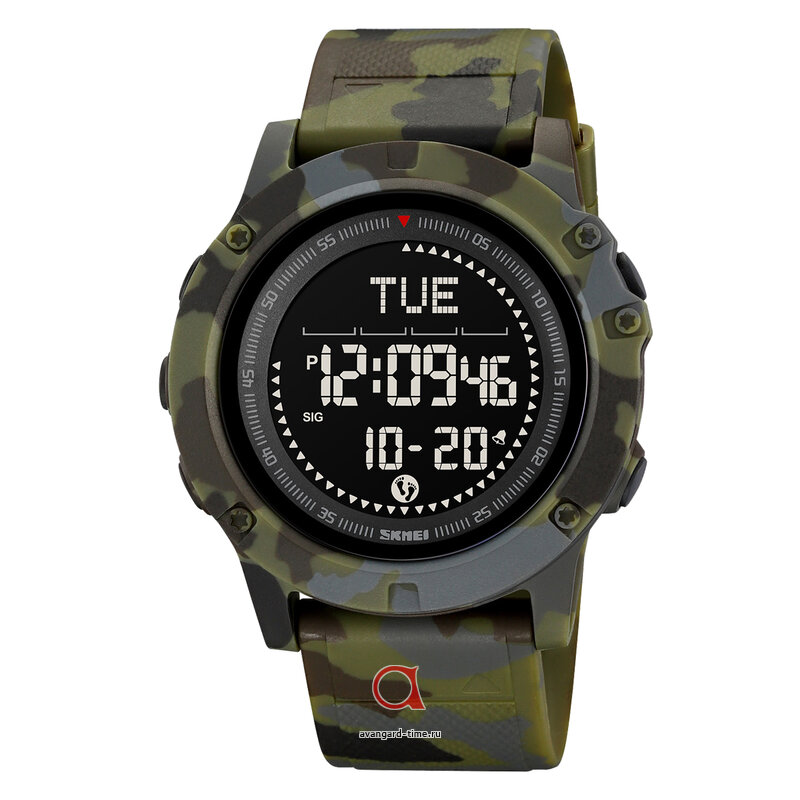 �������� ���� Skmei 2639CMGN army green camouflage ������ �����