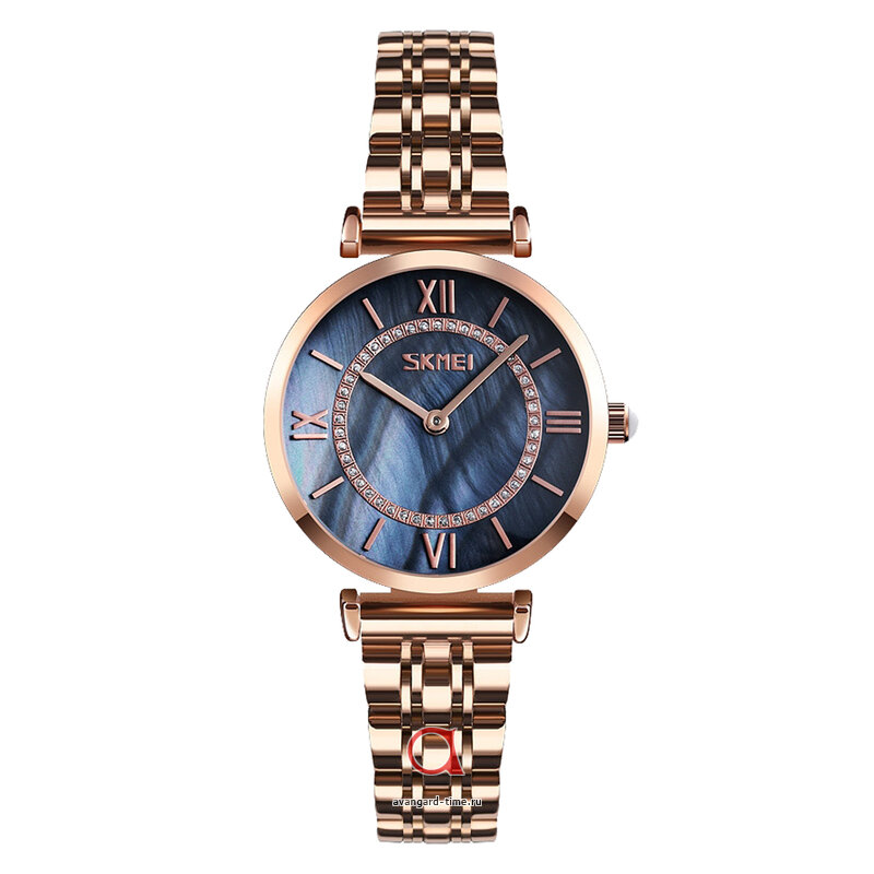 �������� ���� Skmei 9198RGBKH-S rose gold/black lady size ������ �����