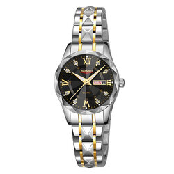 Skmei 9370TGDBK silver/gold/black