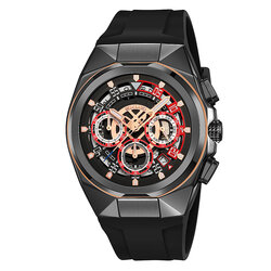 Skmei 9377BKBKRD black/black/red