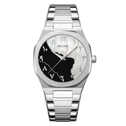 Skmei 9391SIBK silver/black/white