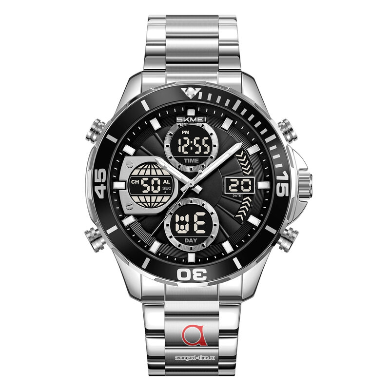 �������� ���� Skmei 2621SIBK silver/balck ������ �����