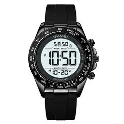 Skmei 2592BKWT black-white