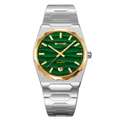 Skmei 9382TGDGN silver/gold/green
