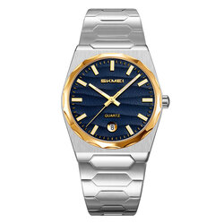 Skmei 9382TGDBU silver/gold/blue
