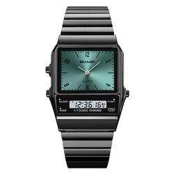 Skmei 2632BKGN black/dark green